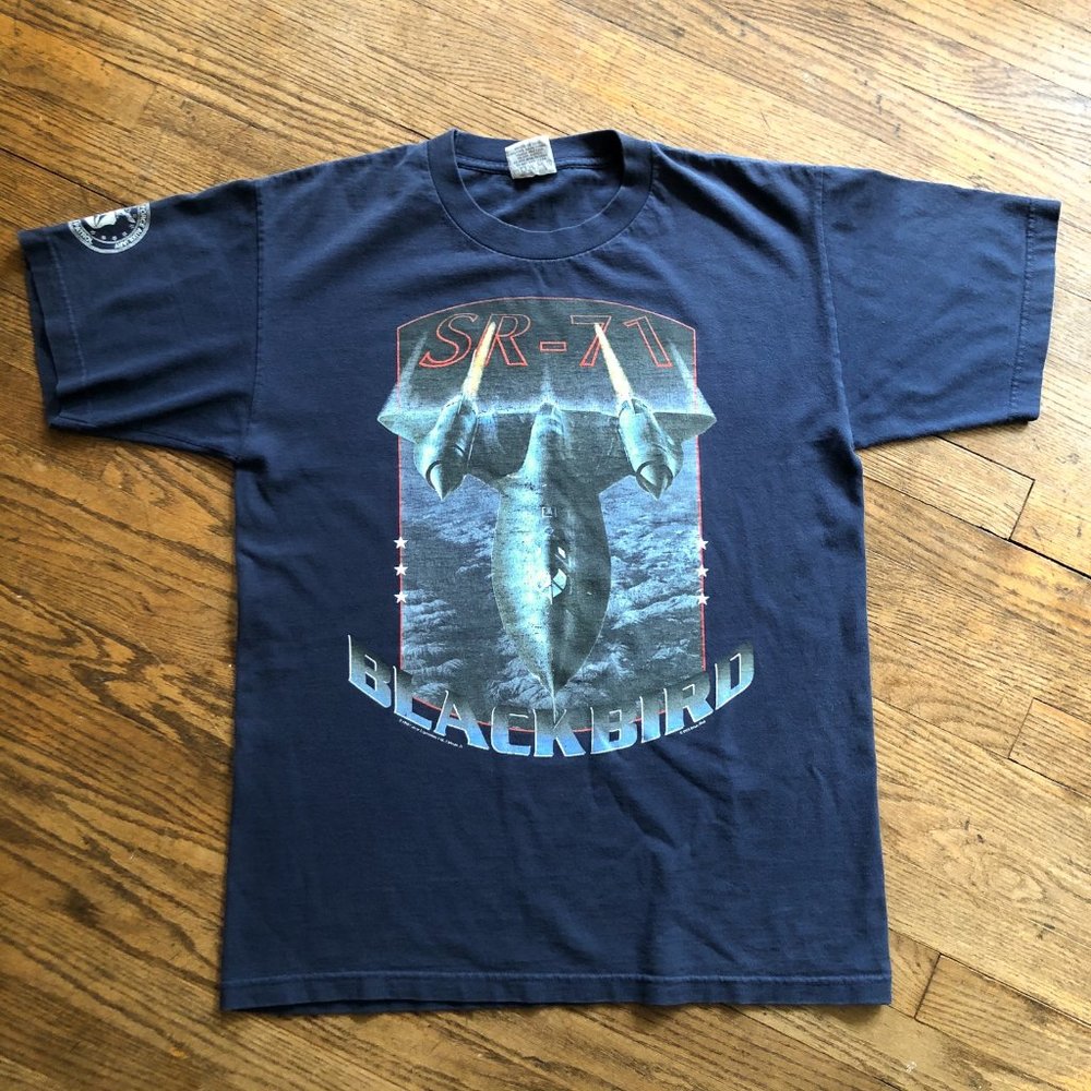SOLD // Vintage 1998 SR-71 Blackbird US Air Force